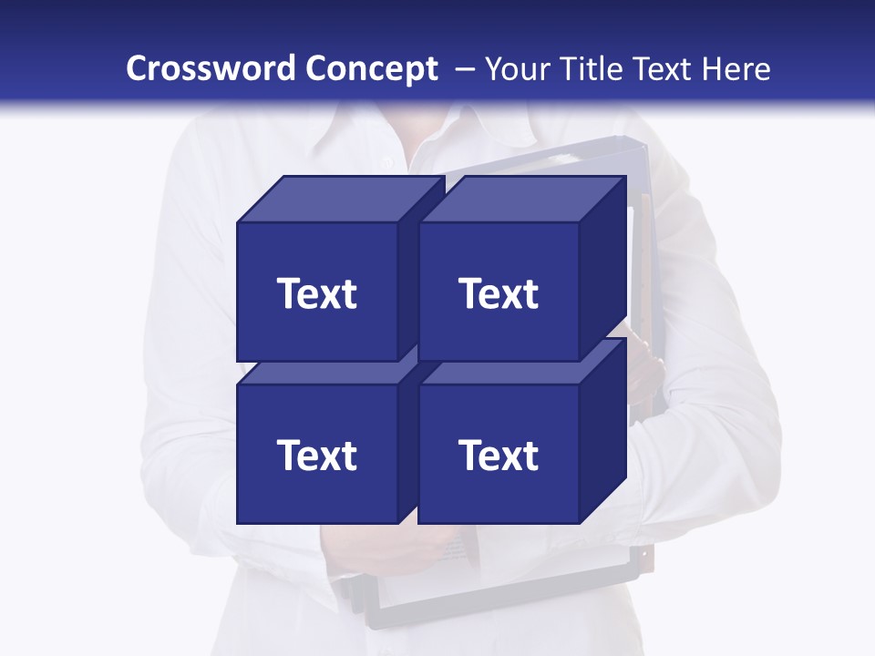 Cutout Gavel Reviewer PowerPoint Template