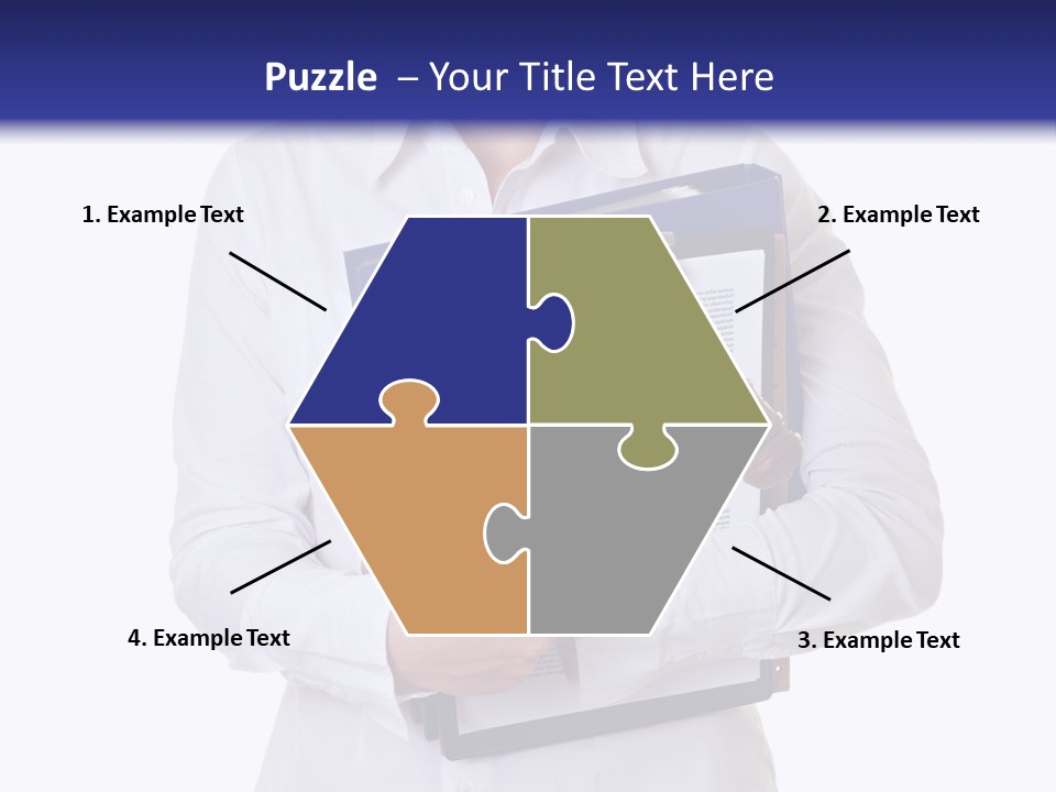 Cutout Gavel Reviewer PowerPoint Template