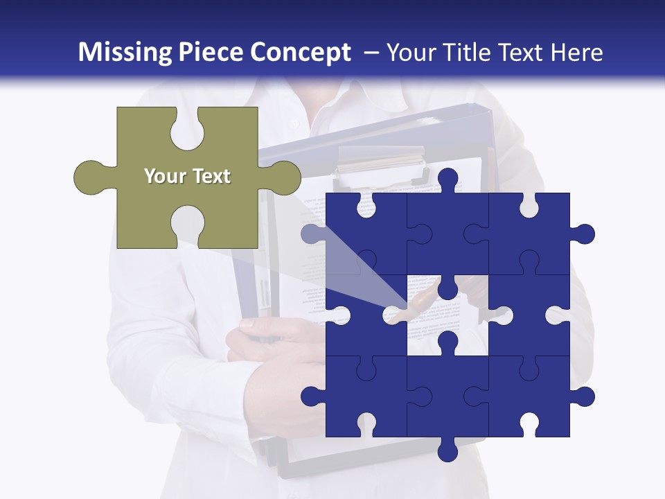 Cutout Gavel Reviewer PowerPoint Template