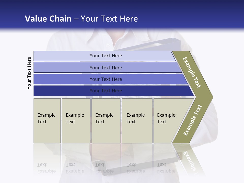 Cutout Gavel Reviewer PowerPoint Template
