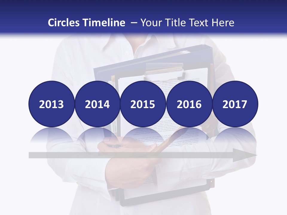 Cutout Gavel Reviewer PowerPoint Template