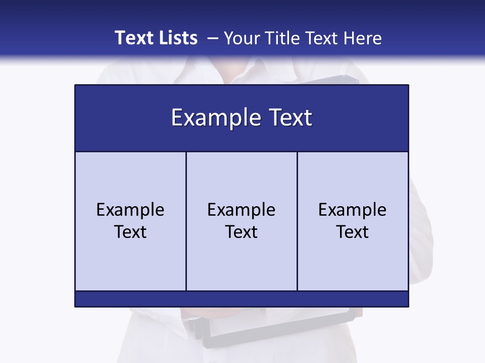 Cutout Gavel Reviewer PowerPoint Template