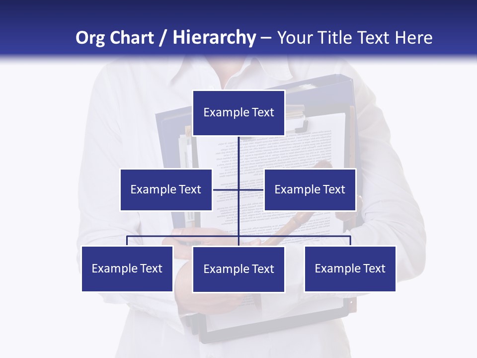 Cutout Gavel Reviewer PowerPoint Template