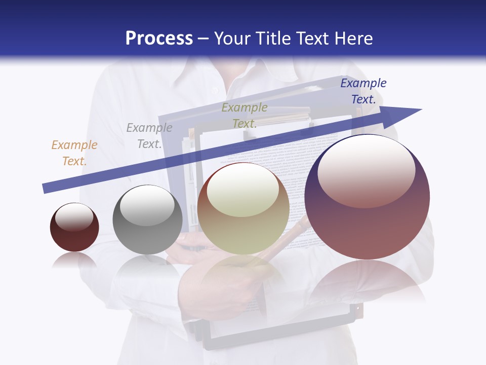 Cutout Gavel Reviewer PowerPoint Template