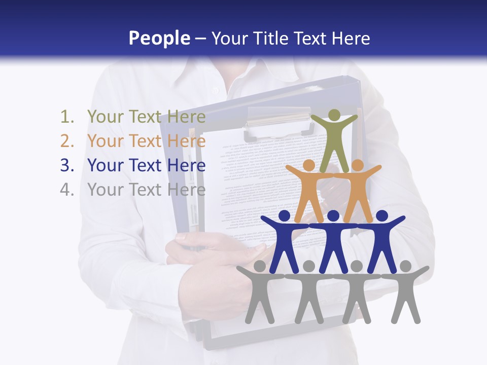 Cutout Gavel Reviewer PowerPoint Template