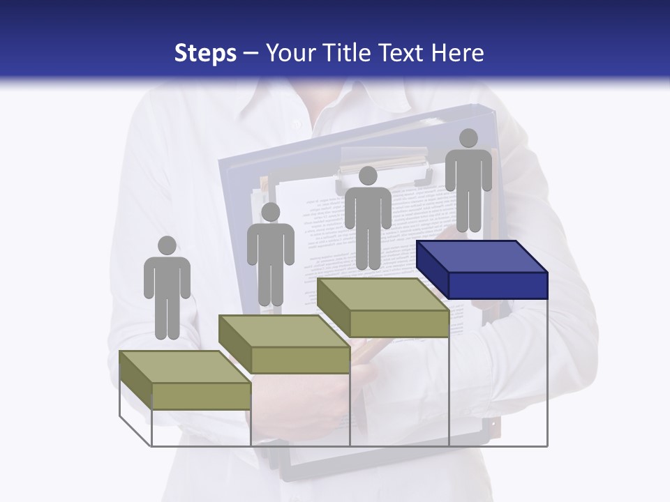 Cutout Gavel Reviewer PowerPoint Template