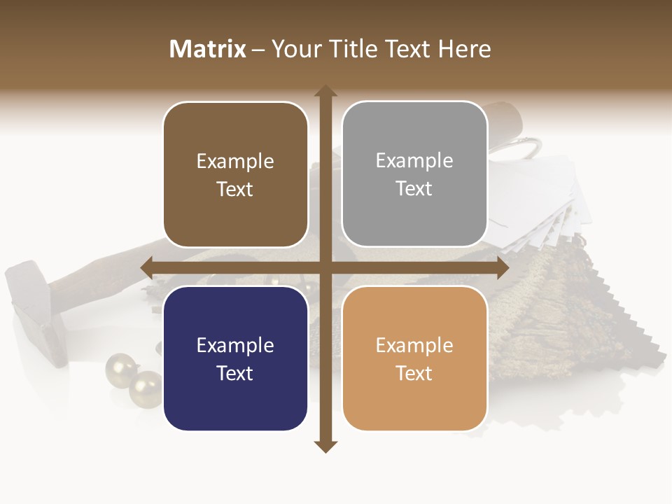 Hammer Brad Nail PowerPoint Template