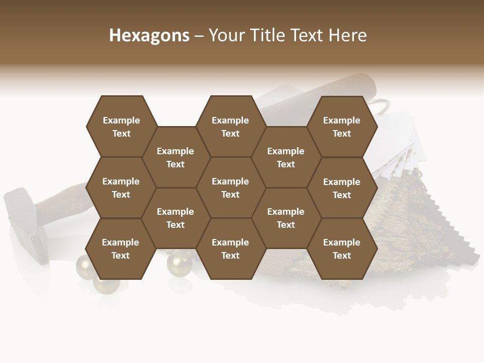 Hammer Brad Nail PowerPoint Template