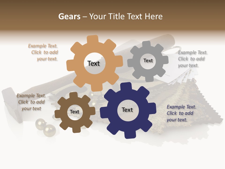 Hammer Brad Nail PowerPoint Template