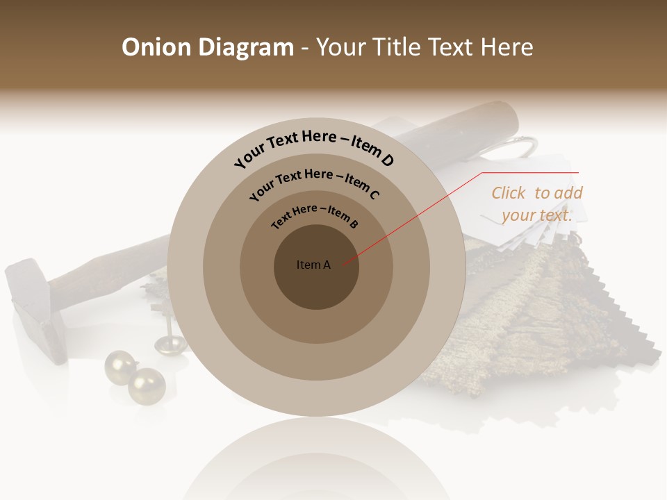 Hammer Brad Nail PowerPoint Template