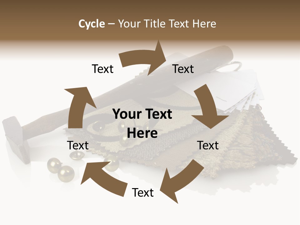 Hammer Brad Nail PowerPoint Template