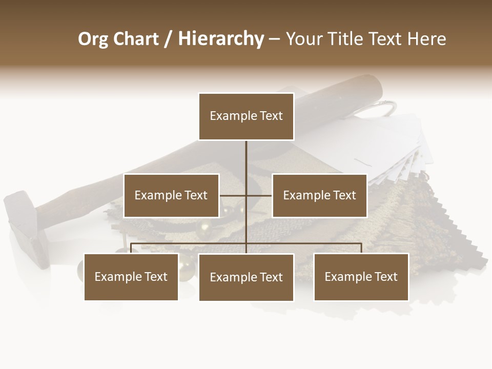 Hammer Brad Nail PowerPoint Template