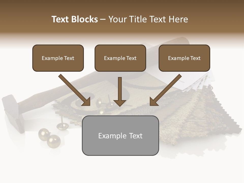 Hammer Brad Nail PowerPoint Template