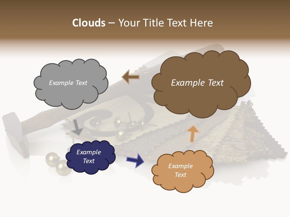 Hammer Brad Nail PowerPoint Template