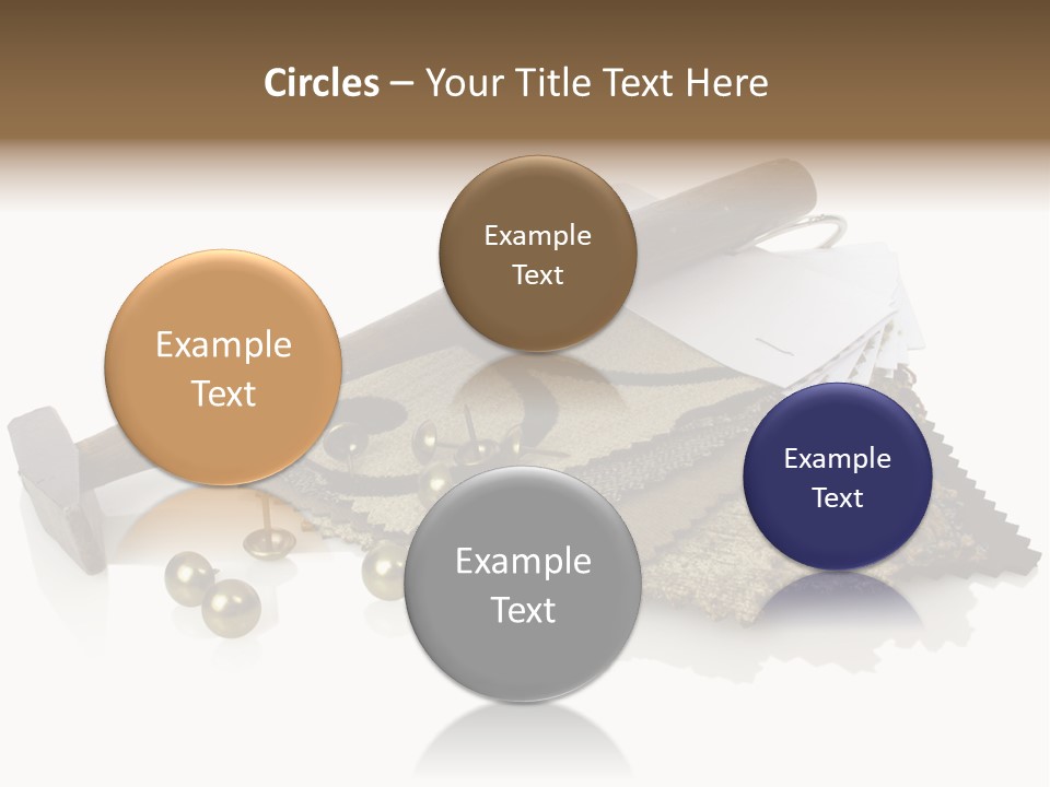 Hammer Brad Nail PowerPoint Template