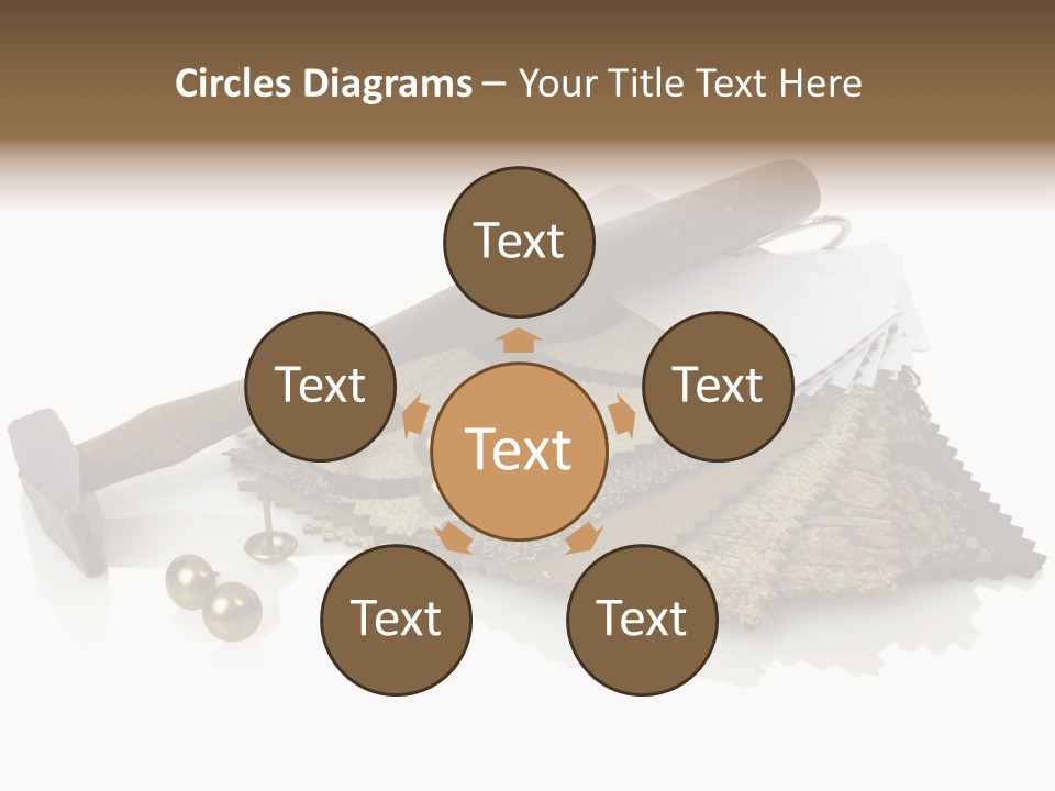 Hammer Brad Nail PowerPoint Template