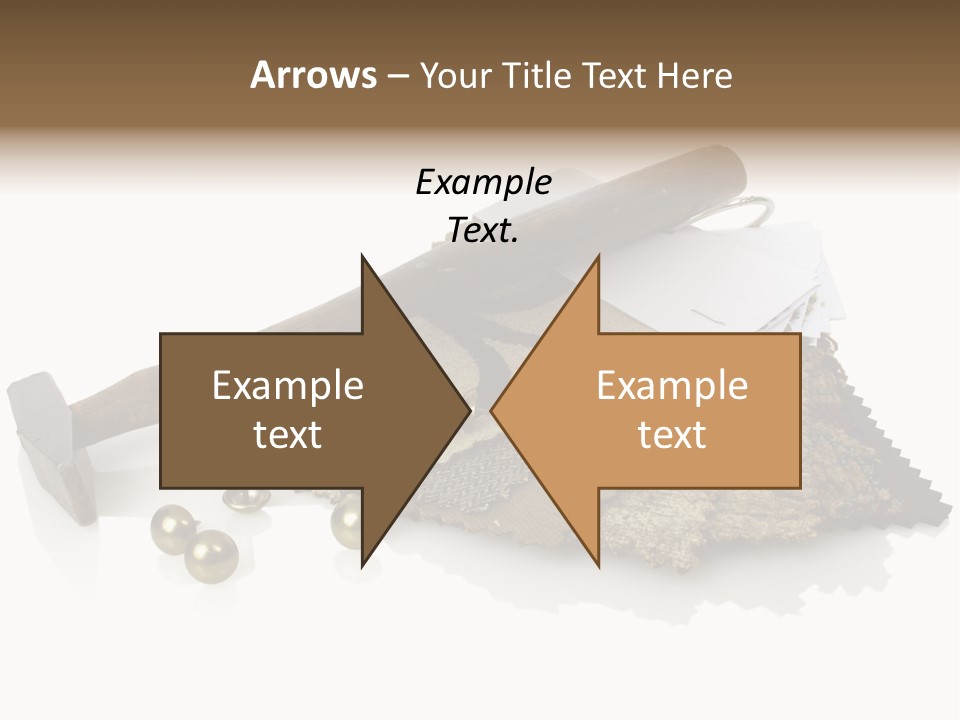 Hammer Brad Nail PowerPoint Template