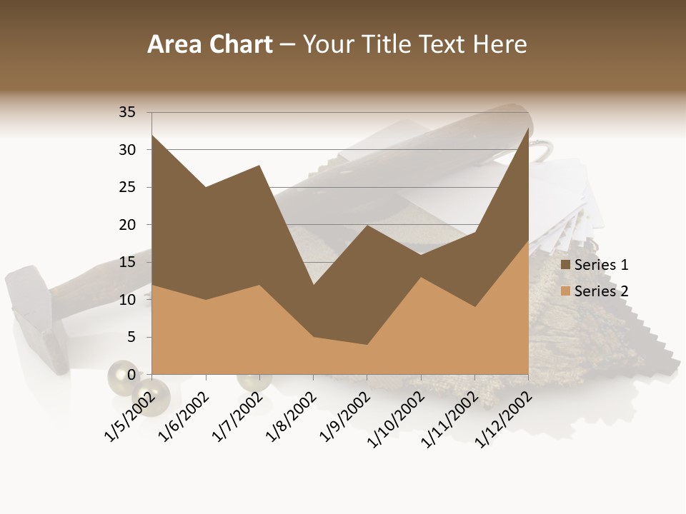 Hammer Brad Nail PowerPoint Template
