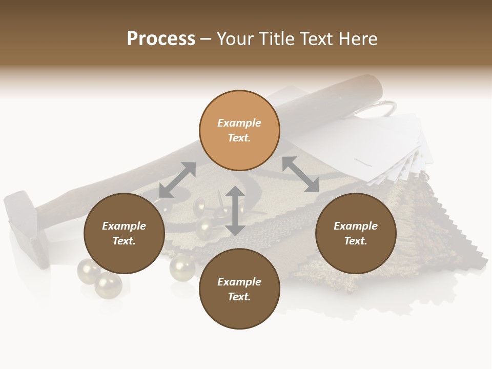 Hammer Brad Nail PowerPoint Template