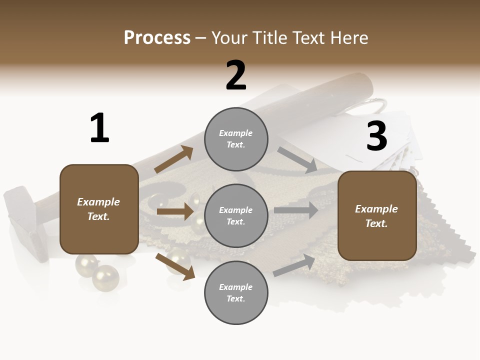 Hammer Brad Nail PowerPoint Template