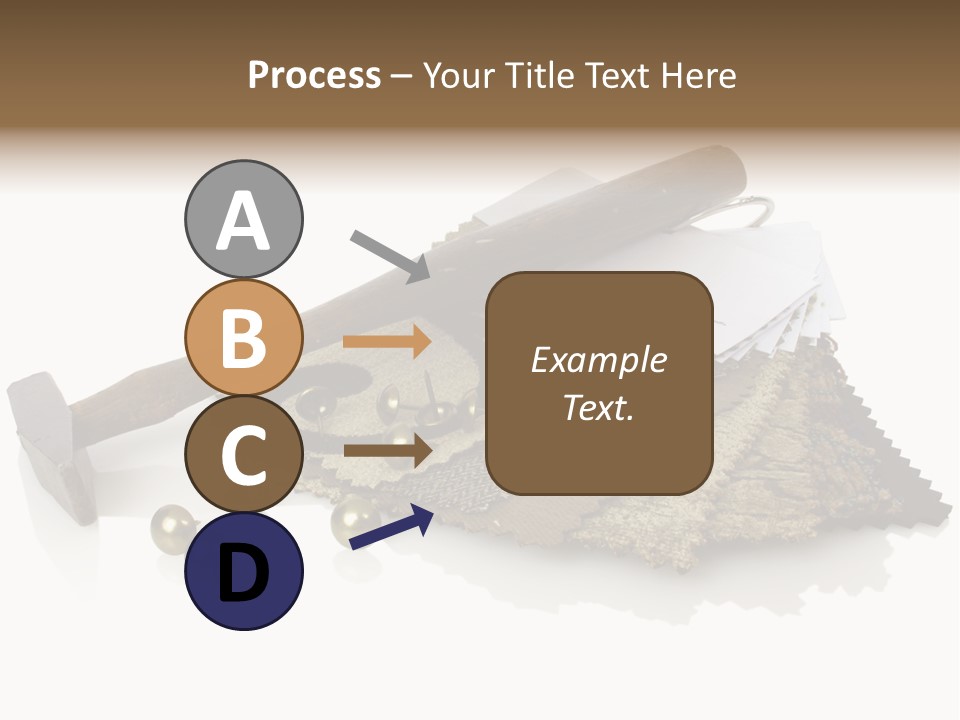 Hammer Brad Nail PowerPoint Template