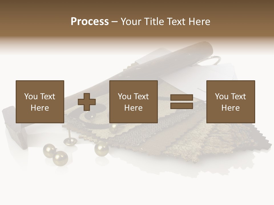 Hammer Brad Nail PowerPoint Template