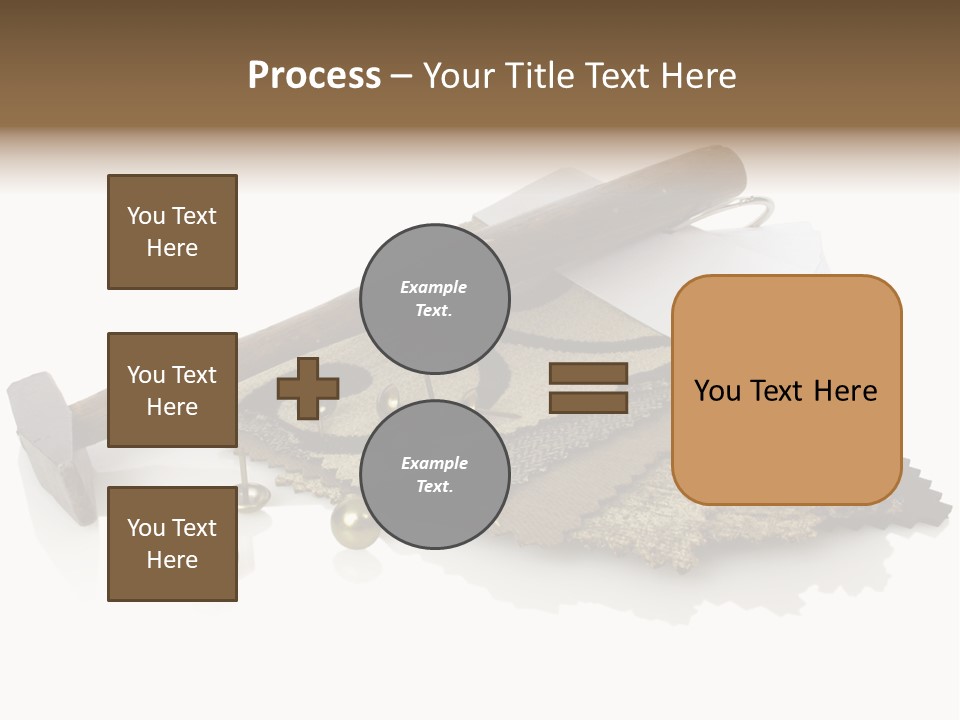 Hammer Brad Nail PowerPoint Template