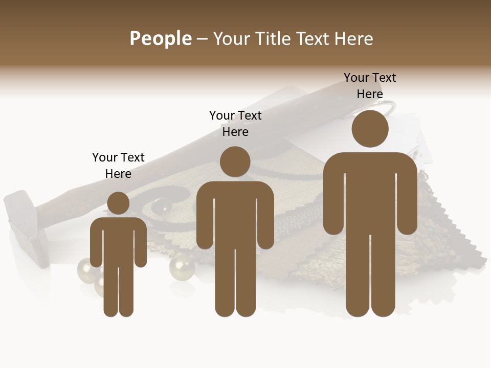 Hammer Brad Nail PowerPoint Template