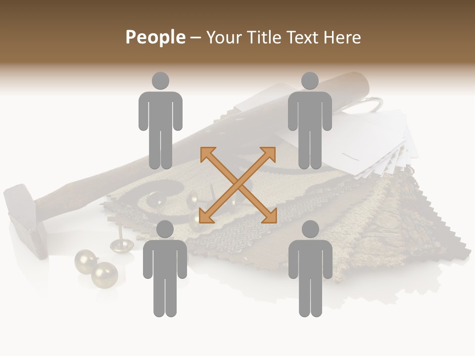 Hammer Brad Nail PowerPoint Template