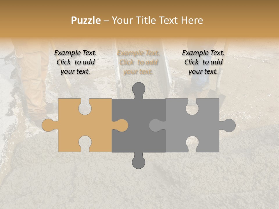 Public Economy Paving PowerPoint Template