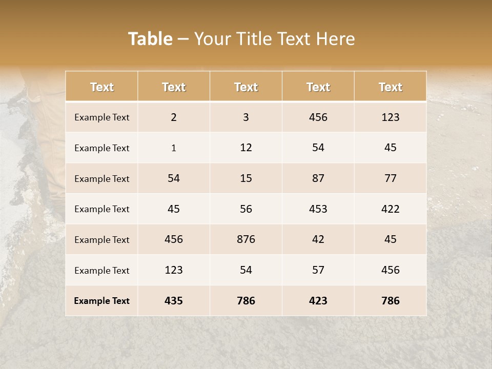 Public Economy Paving PowerPoint Template