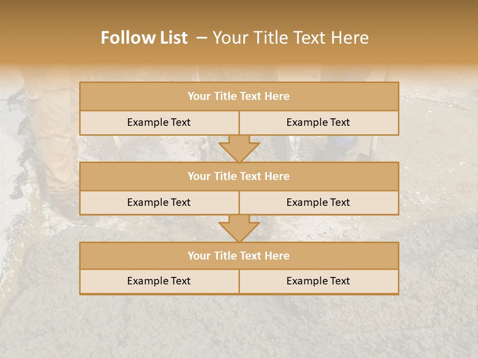 Public Economy Paving PowerPoint Template