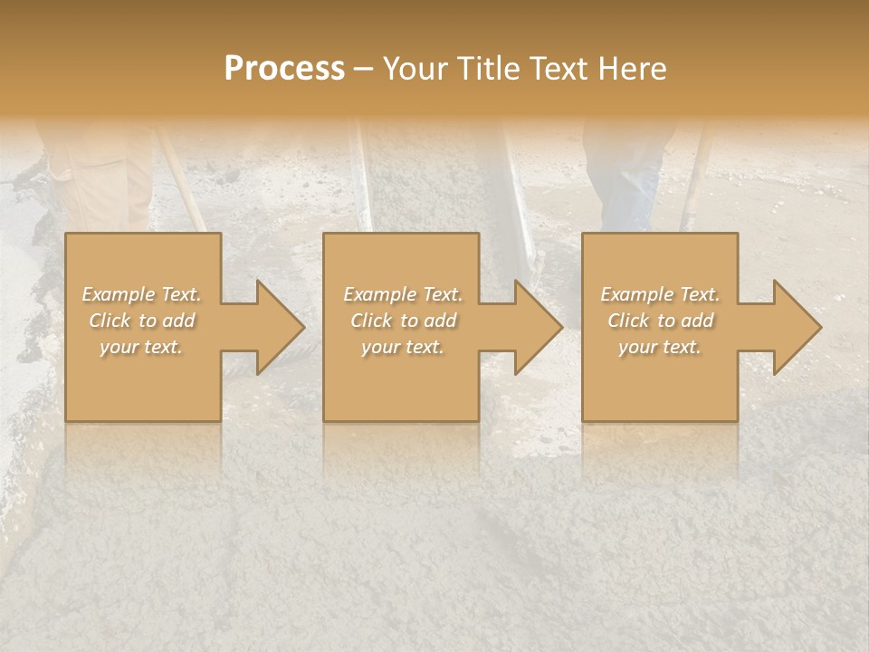 Public Economy Paving PowerPoint Template