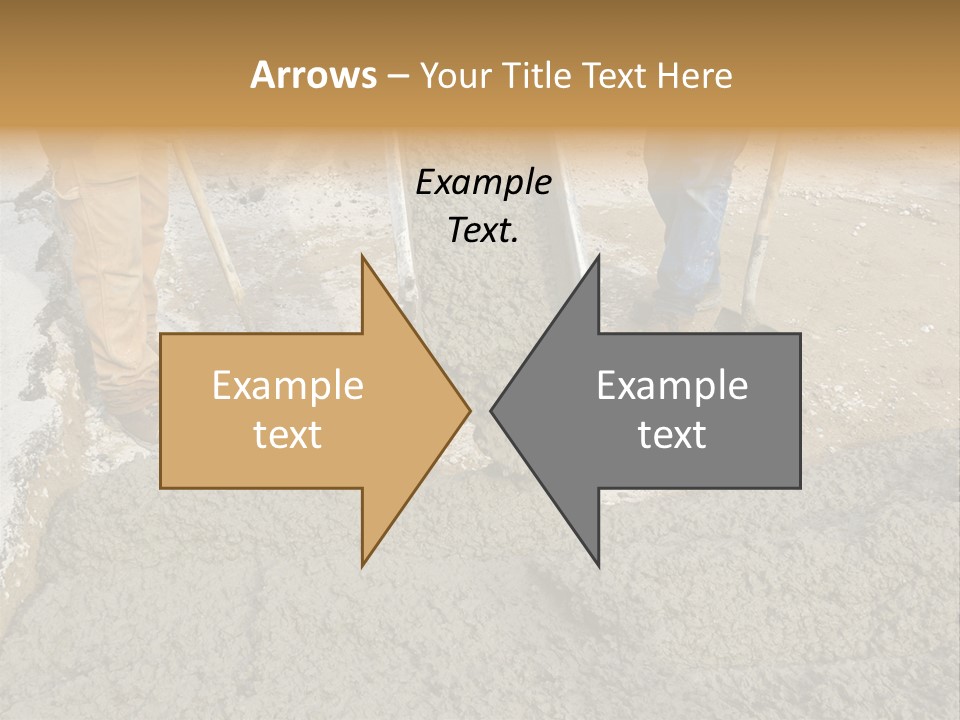 Public Economy Paving PowerPoint Template
