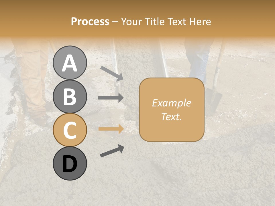 Public Economy Paving PowerPoint Template