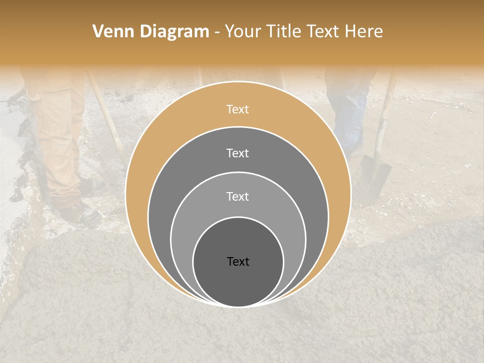 Public Economy Paving PowerPoint Template