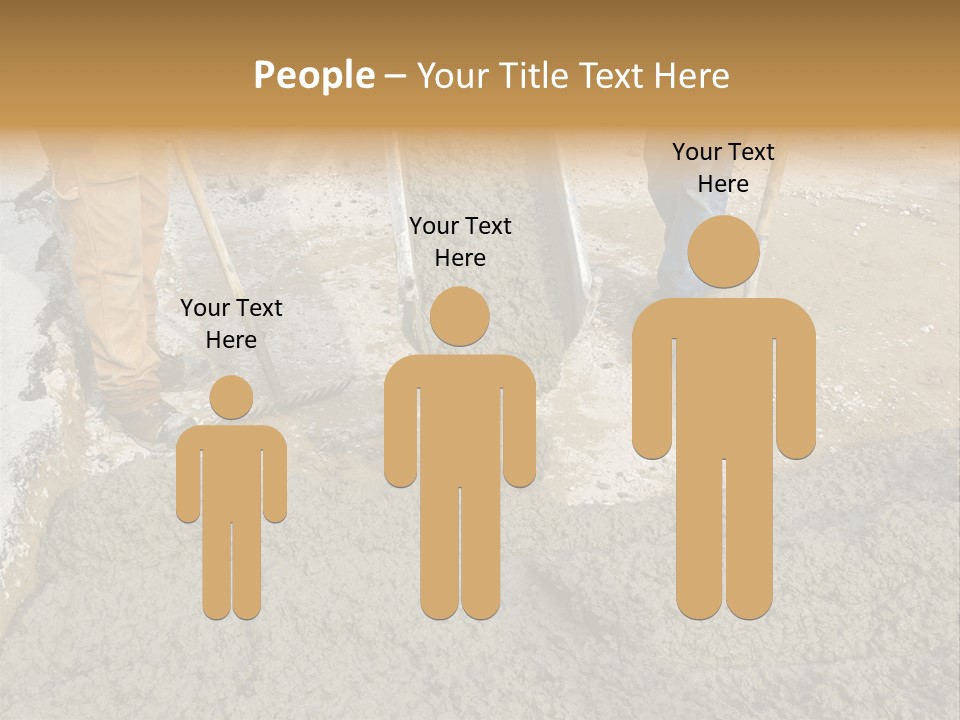 Public Economy Paving PowerPoint Template