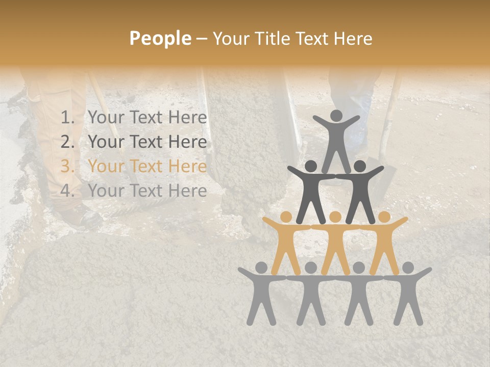 Public Economy Paving PowerPoint Template