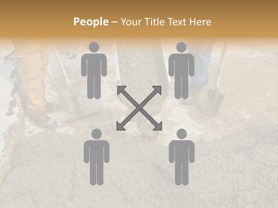 Public Economy Paving PowerPoint Template