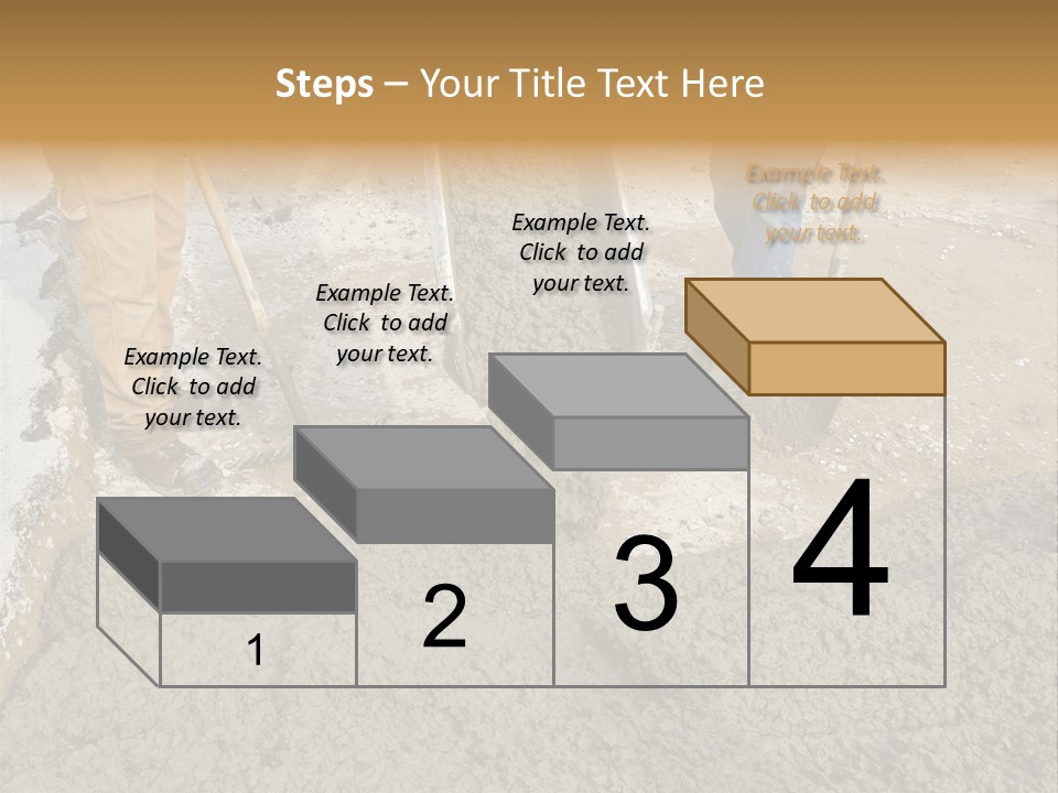 Public Economy Paving PowerPoint Template