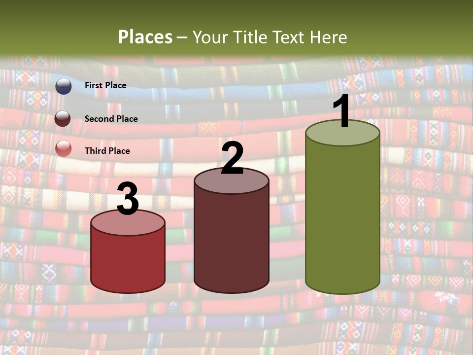 Thread Weave Blanket PowerPoint Template