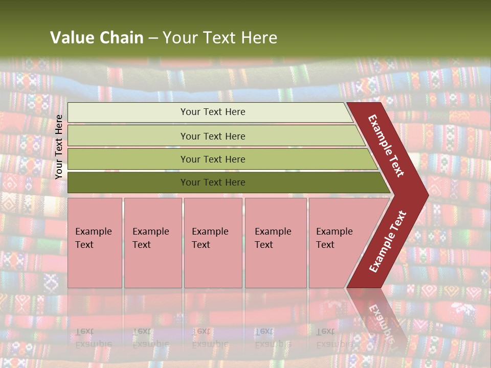 Thread Weave Blanket PowerPoint Template