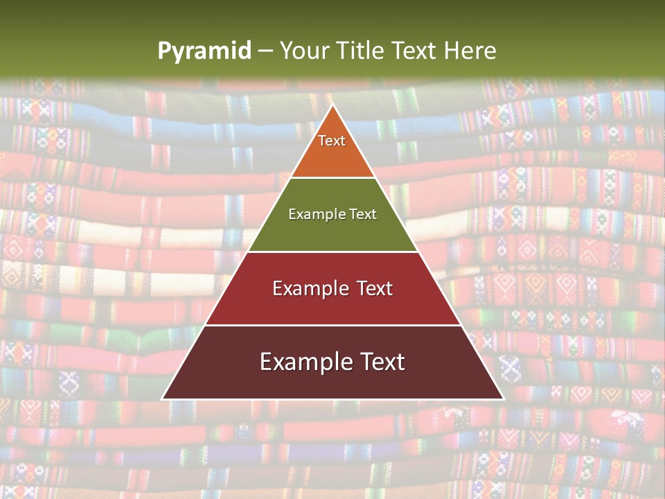 Thread Weave Blanket PowerPoint Template