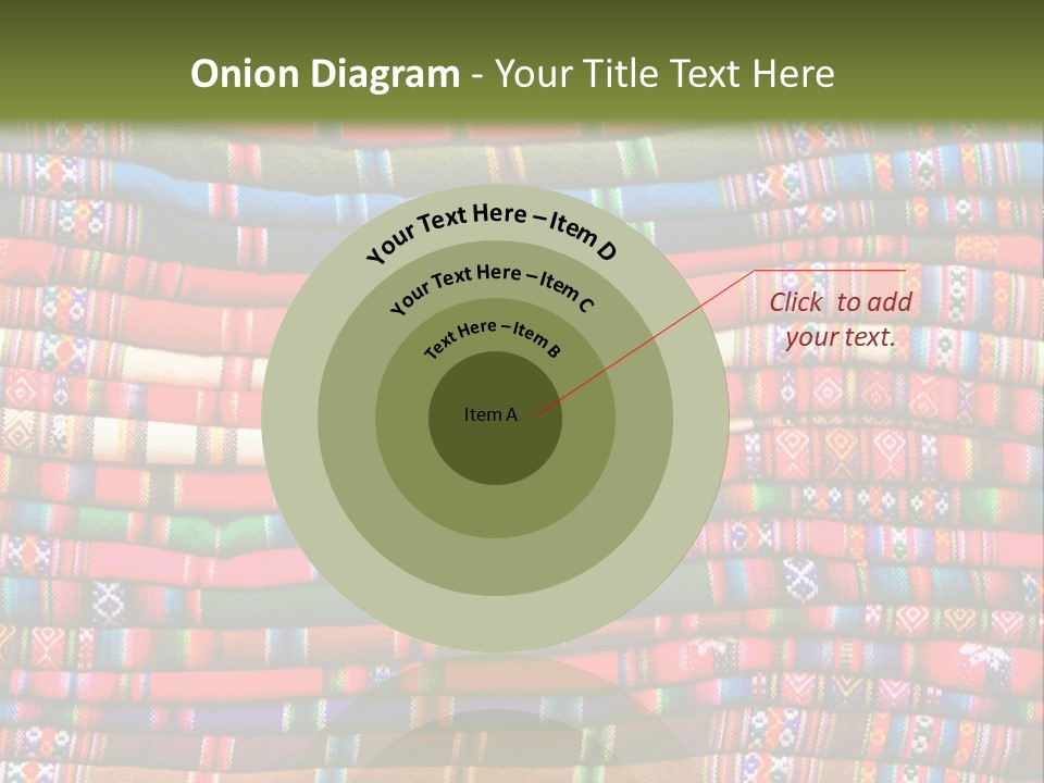 Thread Weave Blanket PowerPoint Template