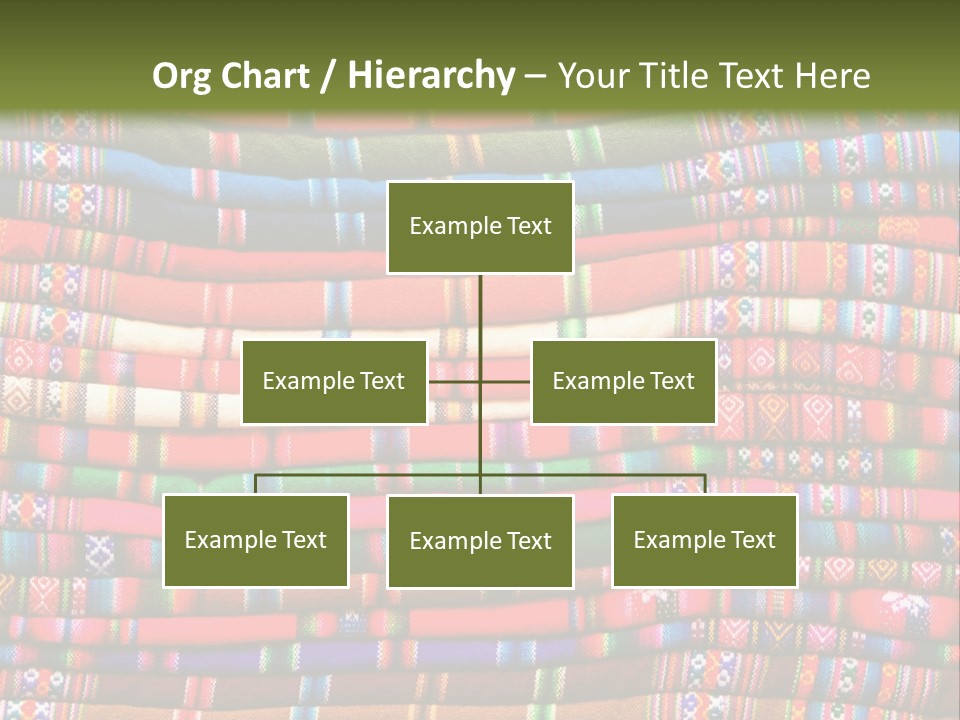 Thread Weave Blanket PowerPoint Template