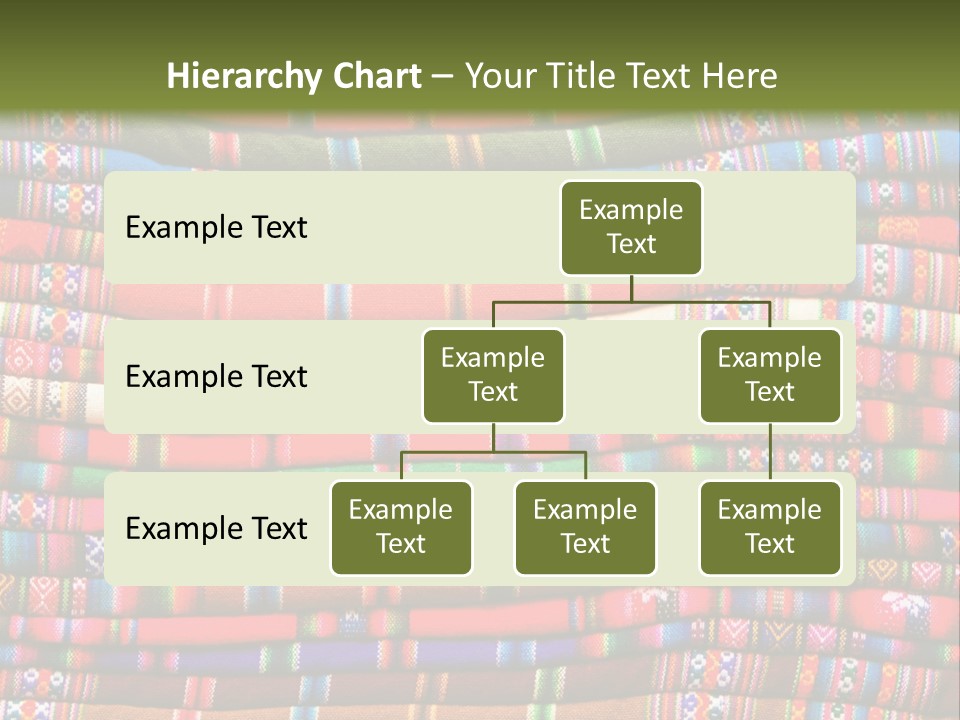 Thread Weave Blanket PowerPoint Template
