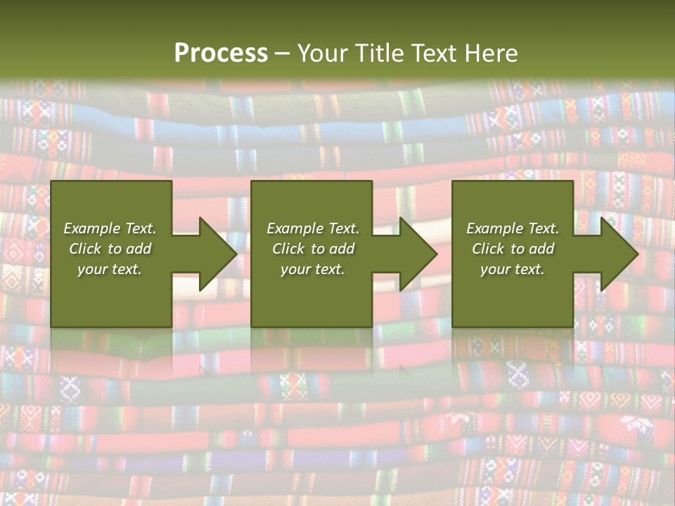 Thread Weave Blanket PowerPoint Template