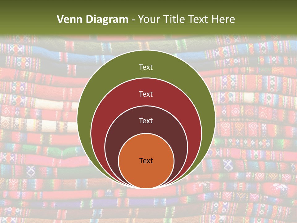Thread Weave Blanket PowerPoint Template