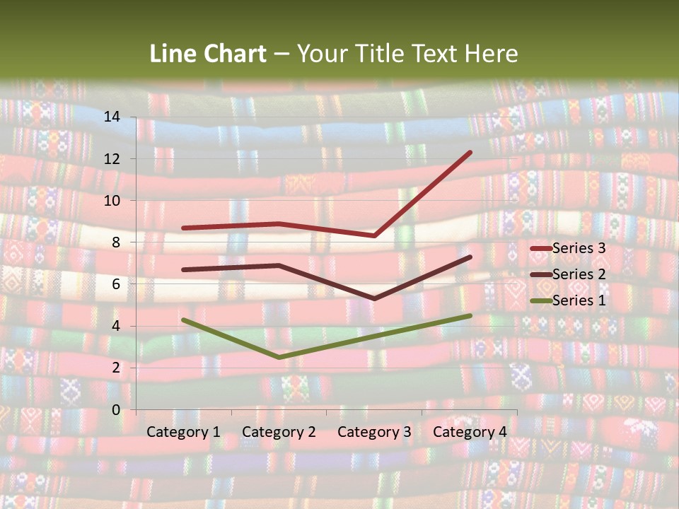Thread Weave Blanket PowerPoint Template