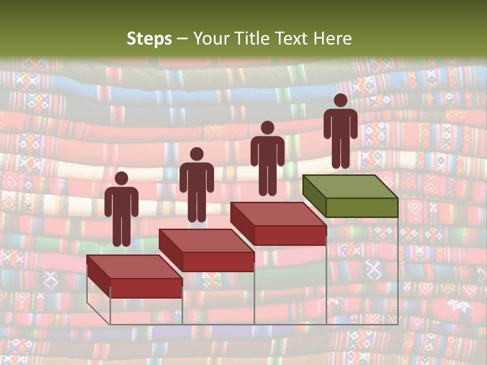 Thread Weave Blanket PowerPoint Template